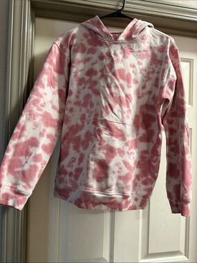 Lululemon All Yours Hoodie in a Marmoleado Tie Dye Brier Rose